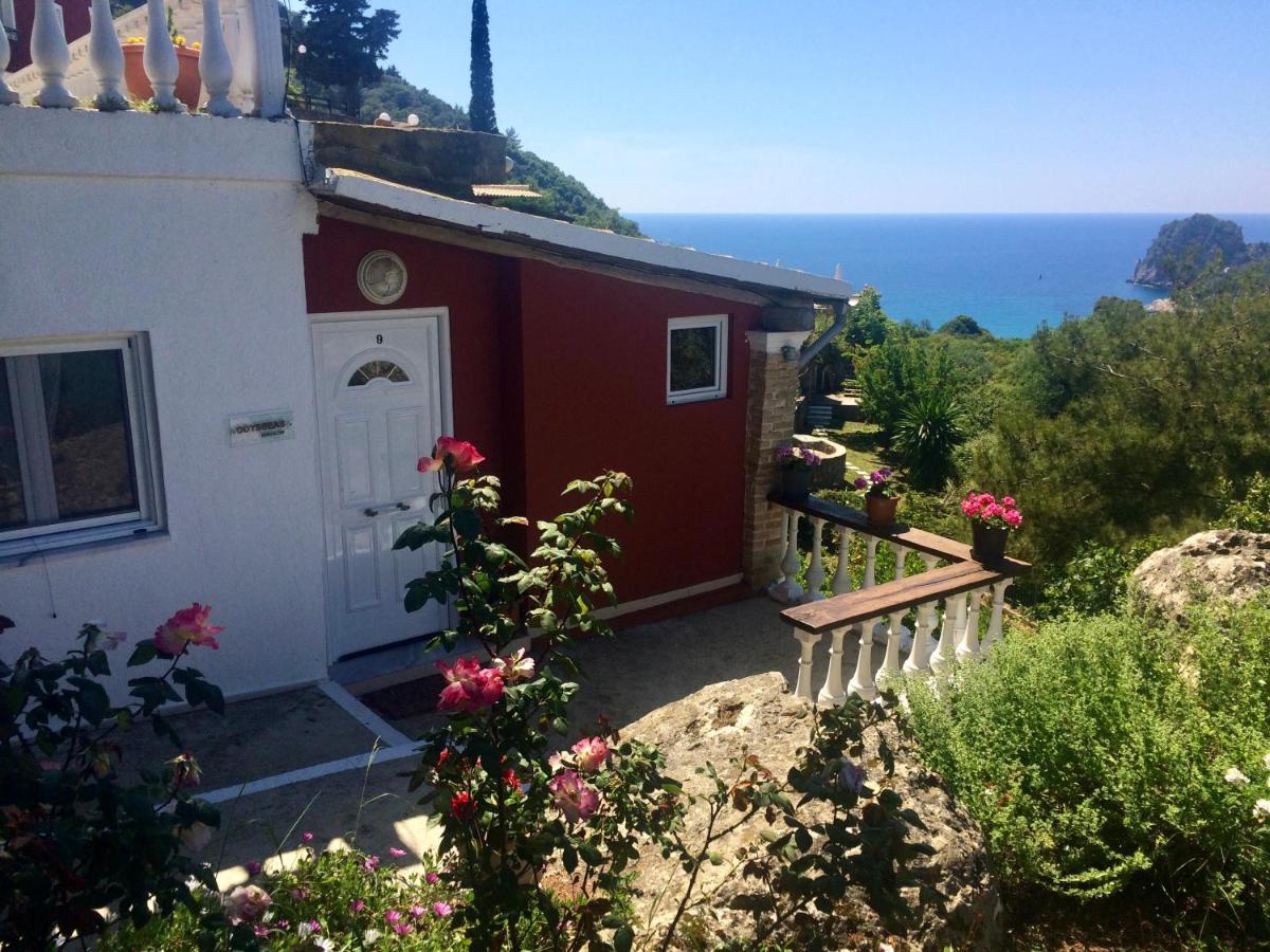 Ermones Odyssesas Bungalow Vatos Luaran gambar