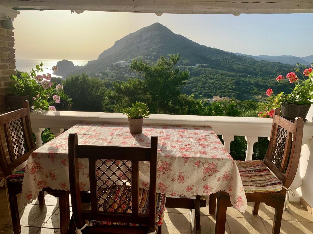 Ermones Odyssesas Bungalow Vatos Luaran gambar
